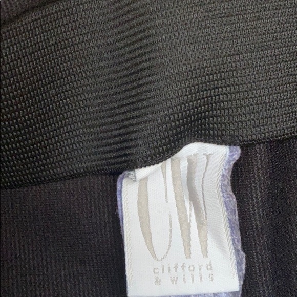 Clifford and Wills Black Cropped Pants - Picture 4 of 4